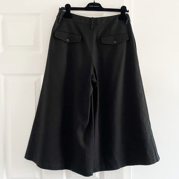 CO Pleated Wide Leg Culottes, size Small - Picture 2 of 7